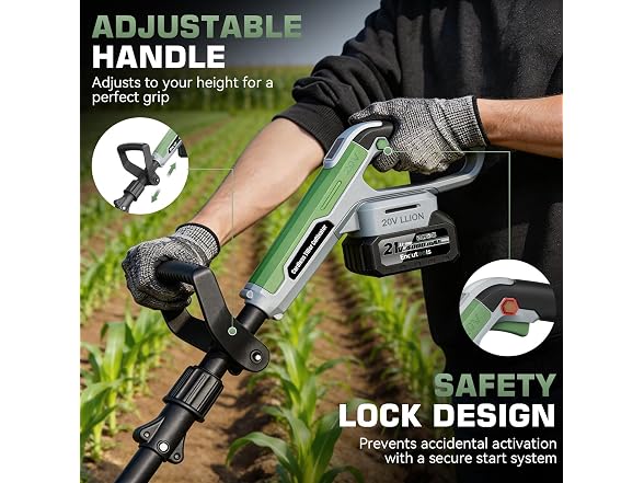 EnduTools Cordless Garden Tiller