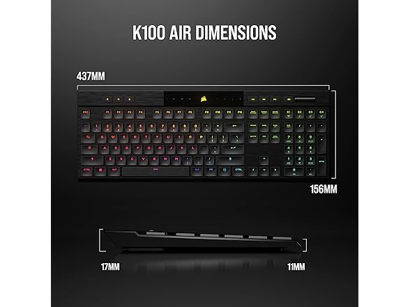Corsair K100 AIR Wireless Mechanical Keyboard