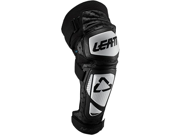 Leatt Knee Guard EXT Wht/Blk Jr Junior Junior)