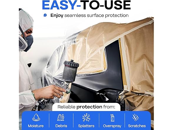 IDL 9"x60-Yard Masking Paper Roll