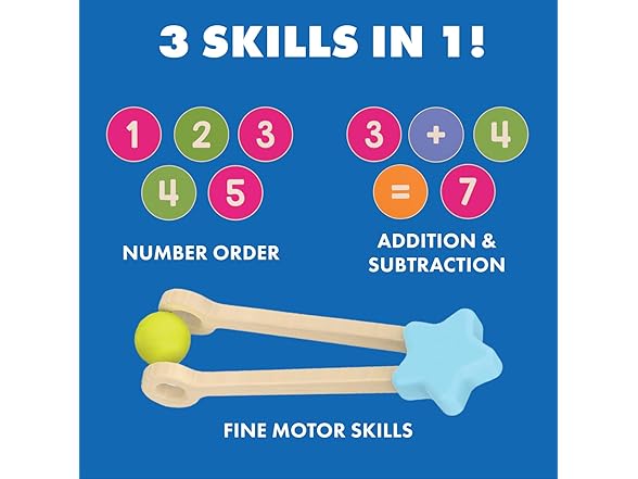 Educational Insights Count & Match Wooden Set