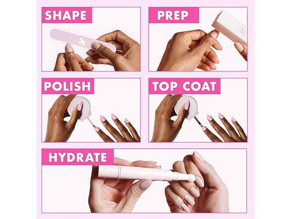 Olive & June Quick Dry Nail Polish White