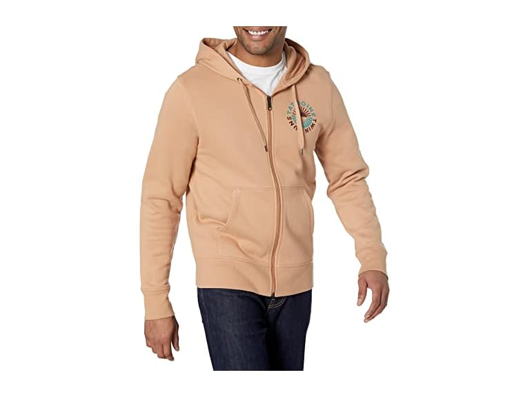 Amazon Essentials Disney | Marvel | Star Wars Men's Fleece Full-Zip Hoodie Sweatshirts (Available in Big & Tall), Star Wars Tatooine Sun, Small