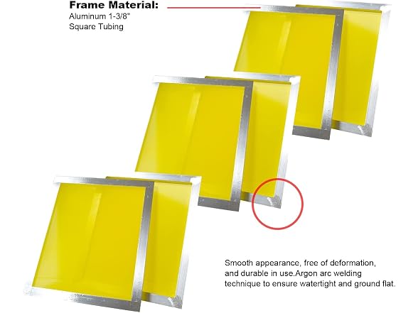 INTSUPERMAI 6pc 18inch *20inch Aluminum