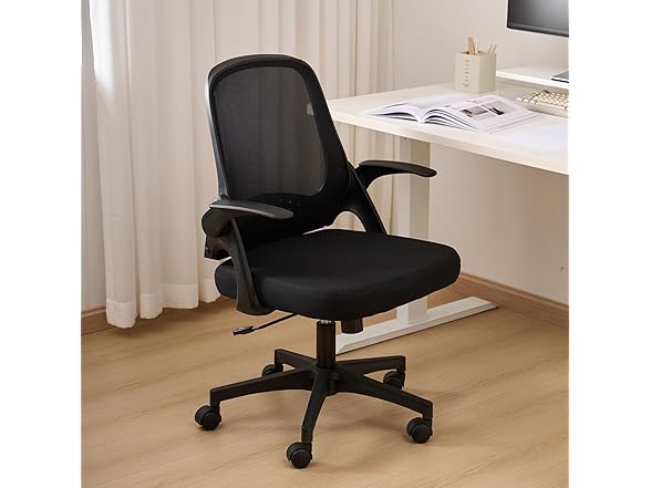 SPOFLYINN Ergonomic Swivel Mesh Chair