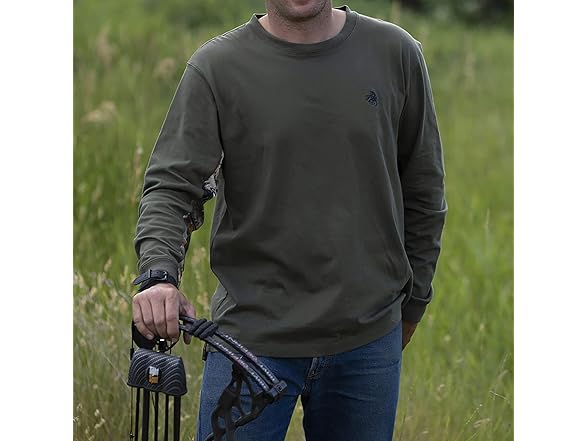 Legendary Whitetails Men's Tee Blue (S)