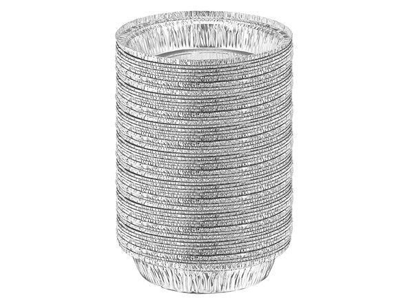 Premium Disposable Aluminum Tin Foil Pans (Round)