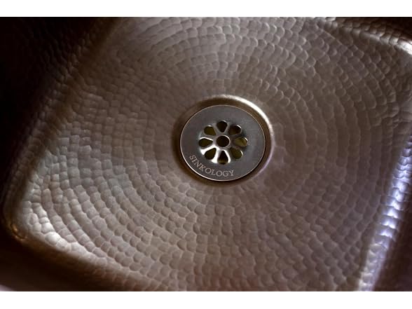 SinkSense 1.5" Grid Sink Drain in Aged