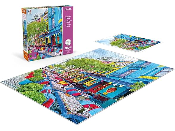 Ceaco Color Café 300 Piece Jigsaw Puzzle