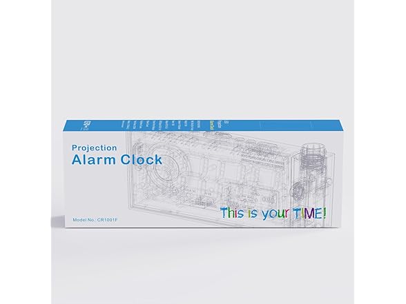 Digital Large LED Display Projection Alarm Clock