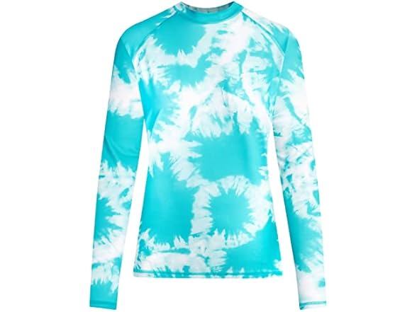 Kanu Surf Women's LS Rash Top Aqua (M)