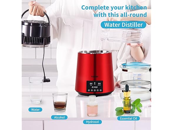 VEVOR 1.1Gal Water Distiller