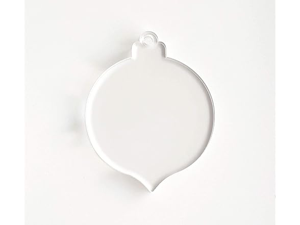 25 Acrylic Christmas Ornaments Blanks Night