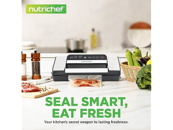 Nutrichef Automatic Food Vacuum Sealer 