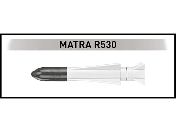COBI Armed Forces Mirage III C Plane, 375 Pieces