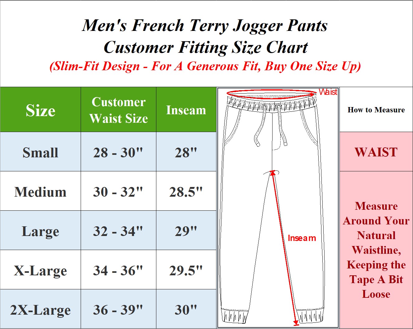 4 Pack Mens French Terry Joggers (S-XXL) - Gallery 14