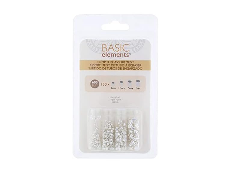 The Beadsmith Tube Crimp Beads, Basic