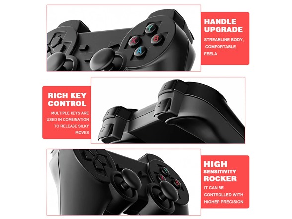 Retro 4K HDMI Game Stick + 2 Controllers