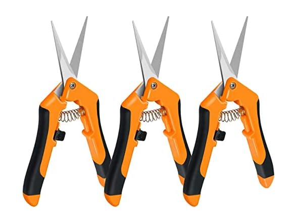 iPower 3-Pack 6.5 Inch Garden Shears