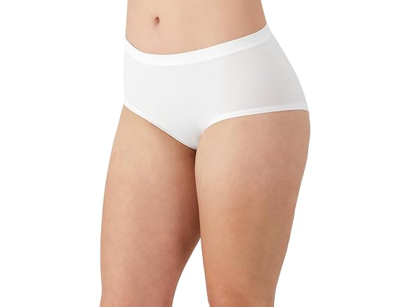 Maidenform Women (S) Seamless Bikini White