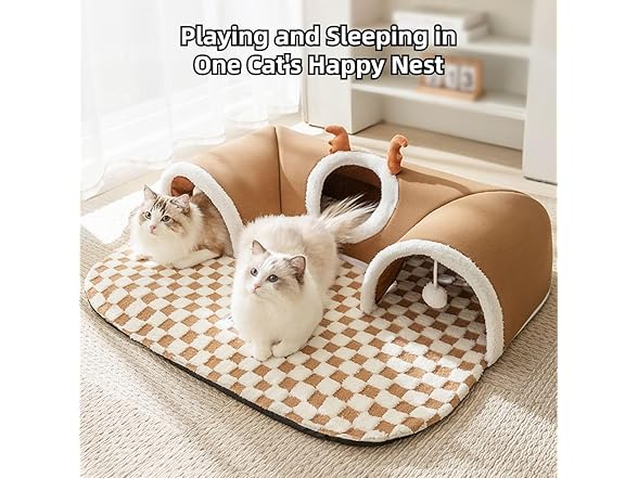 CXYYXF small Cat Tunnel Bed