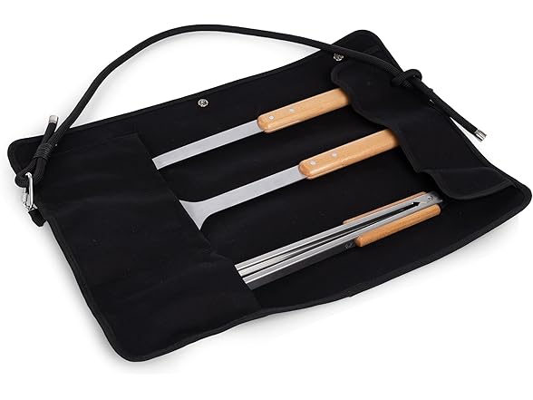 PICNIC TIME BBQ Roll Up 3 Piece Set