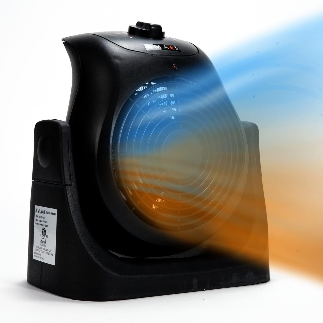 Amaze-Heater 750/1500W All Season Heater Fan - Gallery 8