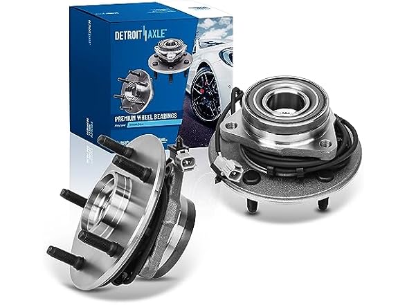Detroit Axle - 4WD Front 2pc Wheel Bearing Ass