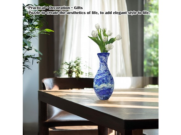 3D Puzzle Vase for Adults