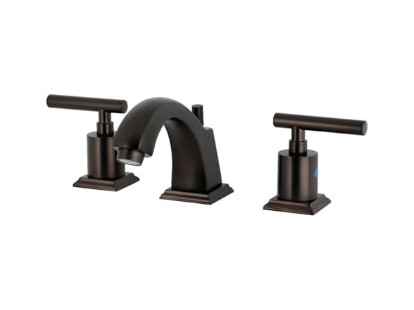 Kingston Brass Manhattan Widespread Bathroom