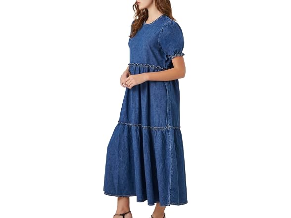 Forever 21 (M) Ruffle Tiered Maxi Dress