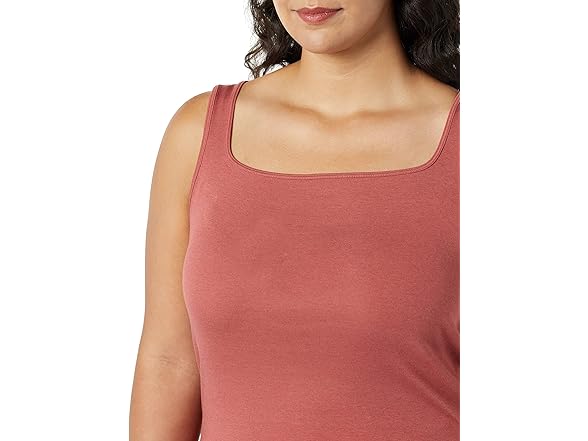 Amazon Essentials Women's Slim Fit Squar