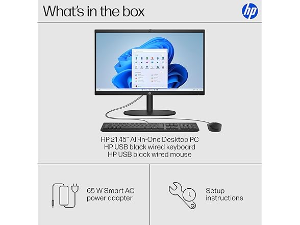 HP 22-dg0340 All-in-One Desktop PC