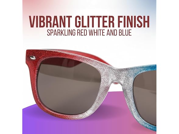 Fun Express Patriotic Nomad Sunglasses Pack of 12