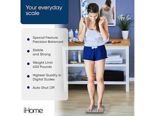 iHome Digital Scale 799296