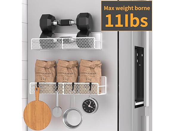 Magnetic Spice Rack for Refrigerator