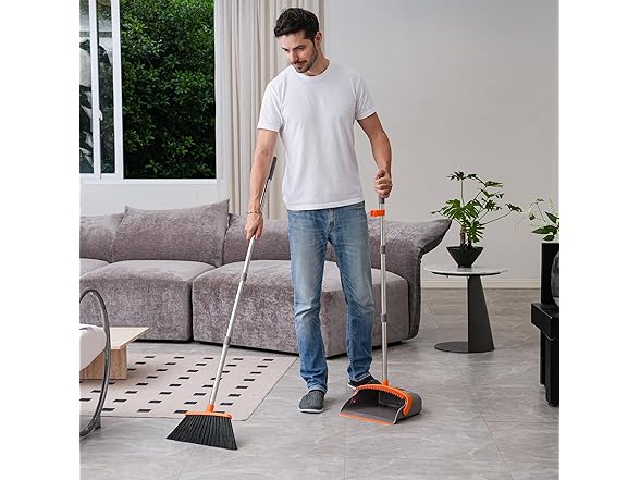 Broom and Dustpan Set