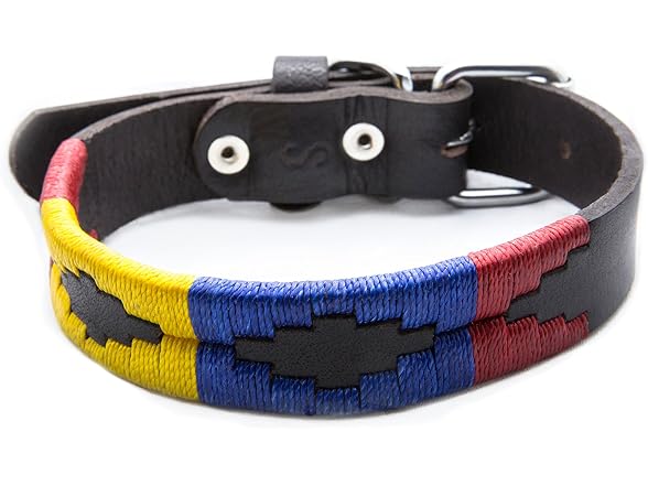 Gaucho Goods Soft Leather Dog Collar Yosemit