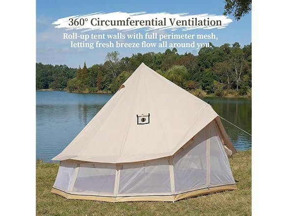 ShinHye Canvas Bell Tent Stove Jack