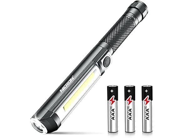 NICRON Worklight Flashlight Pocket