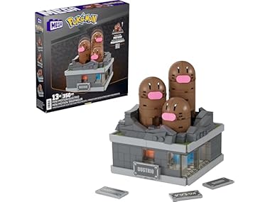 $19.99, Was $29.99, 33% Off! MEGA Pokémon Dugtrio Building Set dealfomo