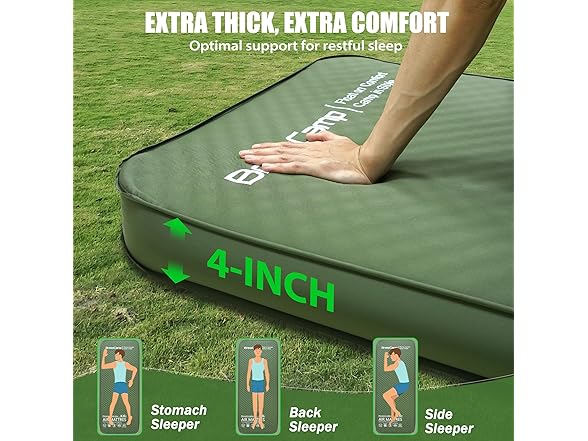 BreezCamp Self Inflating Sleeping Pad