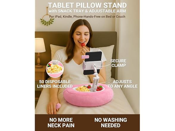 Bongogoo Pillow Stand w/Page Turner