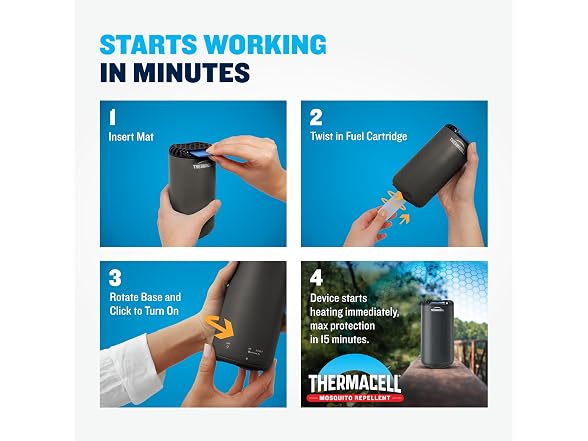 Thermacell Fuel-ZoneGuard Mosquito Repellent Refills, 36-Hr