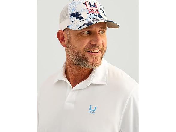 HUK Mens Icon Polo