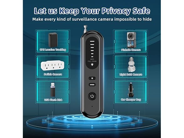 Hidden Camera & Bug Detector