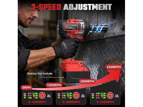 XGOBHC Cordless Impact Wrench
