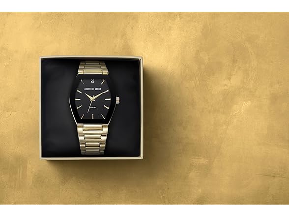 Geoffrey Beene Mens Watch Diamond Accent