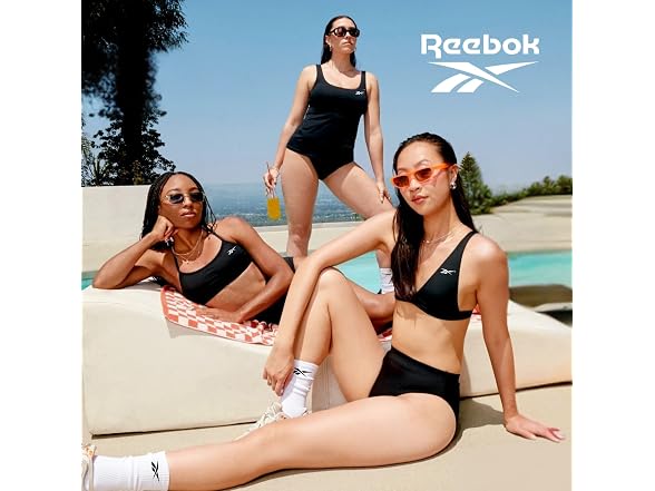 Reebok Womens Swim Skirt w Shorts Liner