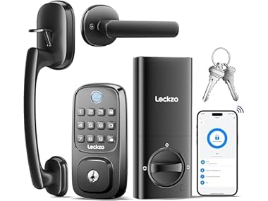 $32.99, Was $139.99, 76% Off! Keyless Entry Smart Lock Handle Set dealfomo